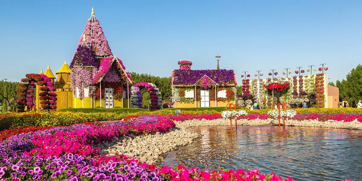 Dubai Miracle Garden – Thiên đường hoa giữa sa mạc, bản giao hưởng của sắc màu và sự sống