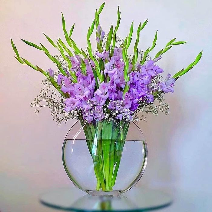 Trổ tài cắm hoa lay ơn theo cách ‘vạn người mê’ của mẹ 8X